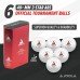 М'ячі для настільного тенісу Joola Prime 40+ White 6 шт (40031), код: 9808