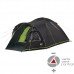 Палатка кемпинговая High Peak Talos 4 (Dark Grey/Green), код: 6204