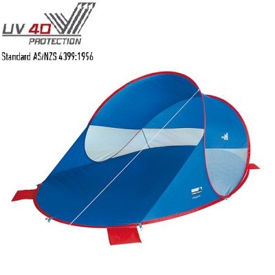 Палатка пляжная High Peak Mitjana (Blue/Red), код: 6321
