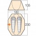 Палатка туристическая Vango Pop 200 River, код: 6125