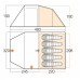 Палатка Vango Omega 500XL Cactus, код: 5981