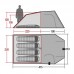 Палатка Wechsel Intrepid 4 Travel (Oak) + коврик Mola 4 шт, код: 5973