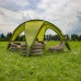 Палатка кемпинговая Vango Hogan Hub Large Herbal, код: 6394