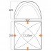 Палатка кемпинговая Vango Hogan Hub Large Herbal, код: 6394