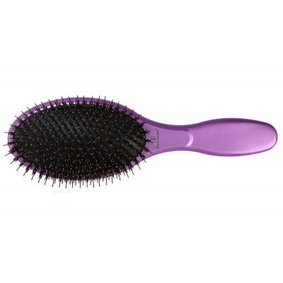 Щетка массажная Olivia Garden Ceramic + ion Supreme Combo Violet Valentine, код: 7069