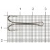 Крючок двойной Metsui Edge W, bln №4, 50 шт, код: 7051