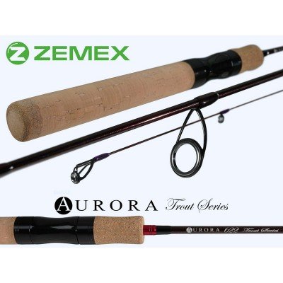Спиннинг форелевый Zemex Aurora Trout Series 662UL 1.98 м. 0.5-6 гр. , код: 6483