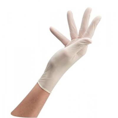 Перчатки латексные Sibel 0932001-54S, 100шт, код: 6628