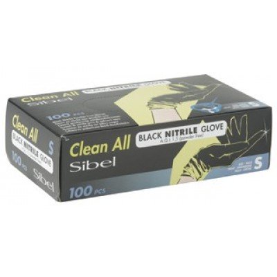 Перчатки нитриловые Sibel 0934001-54 S, 100шт, код: 6631
