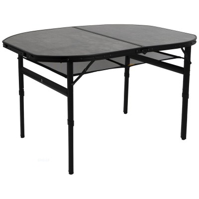 Стол Bo-Camp Northgate Oval 120x80 cm Black/Grey (1404187), код: 7920