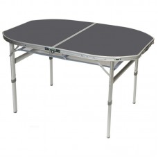 Стол Bo-Camp Case Model Oval 120x80 cm Grey (1404415)
