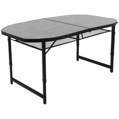 Стол Bo-Camp Northgate Oval 150x80 cm Black/Grey (1404188), код: 7921
