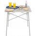 Стіл розкладний Highlander Aluminium Slat Folding Table Small Silver (FUR073), код: 9314