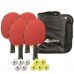 Набір для настільного тенісу Joola Quattro 4 Bats 10 Balls (54818), код: 9551 Набір для настільного тенісу Joola Quattro 4 Bats 10 Balls (54818), код: 9551