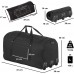 Сумка дорожня на колесах TravelZ Wheelbag 100 Liter Black (603091), код: 9559