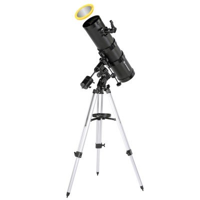 Телескоп Bresser Pollux 150/750 EQ3 Solar Carbon з сонячним фільтром і адаптером для смартфона (4650750), код: 9743