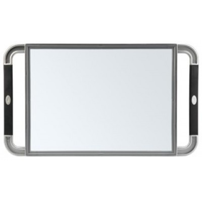 Зеркало косметическое с ручками Sibel 0130991-32 (grey 23x40 см.), код: 6541